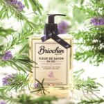 Lait douche de chez Briochin. Parfum lavande et romarin
