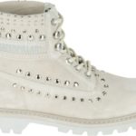 Bottines Caterpillar de chez Colorado. A porter avec une robe à fleurs dans un tissu fluide et une veste d'homme un peu trop large. Prix 159,90 euros