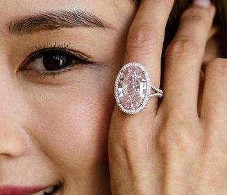 Bague Diamant Pink Promise