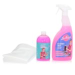 MRS GLEAM; Set nettoyant four 750 ml & nettoyant rille de four 500 ml. Prix QVC 21,50 euros (500 PX)