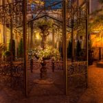 Kiosque de l'hôtel Les Jardins du Marais
