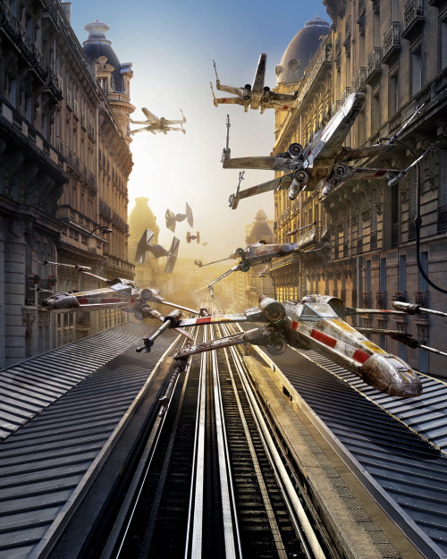 Star Wars : l'alliance se balade rue de Passy